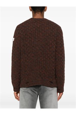 Maglione in lana marrone MM6 MAISON MARGIELA | SH2HL0034M13174961